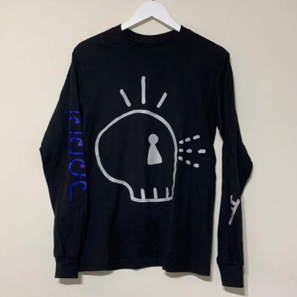 Gucci Ghost Trevor "Trouble" Andrew Milk NYC L/S Black Shirt